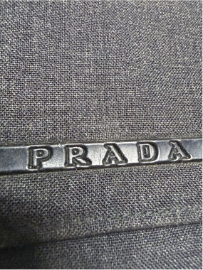 Women's PRADA Black Fabric Wallet One Size